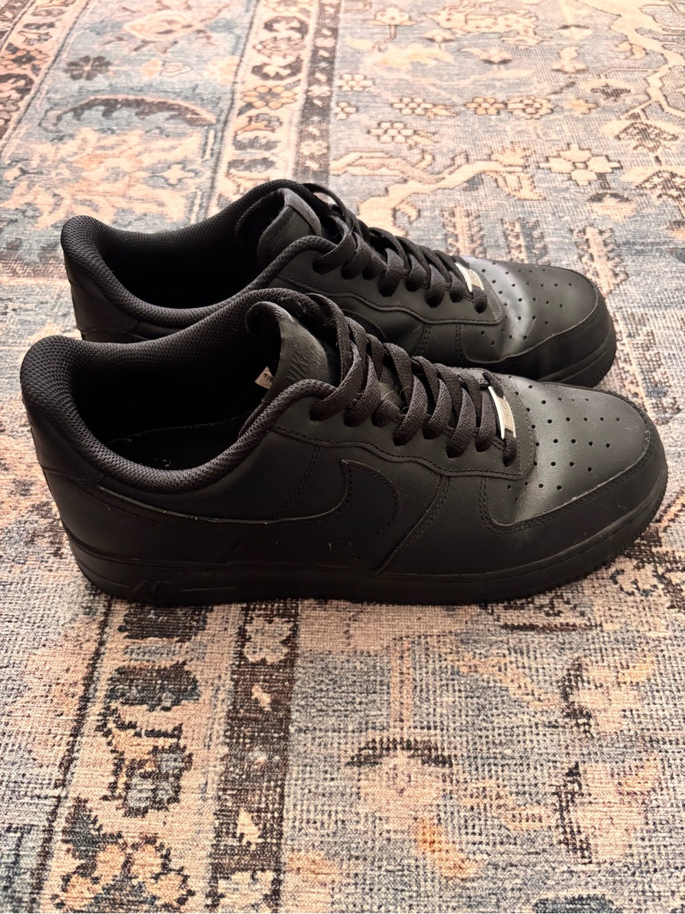 Black Men's Low-Top AF1